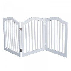 Bezpečnostní zábrana do dveří 154,5 cm | bílá č.1