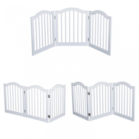 Bezpečnostní zábrana do dveří 154,5 cm | bílá č.2