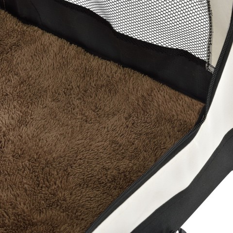 Přepravní box pro psy Lassie 60 x 42 x 44 cm | krémový č.6