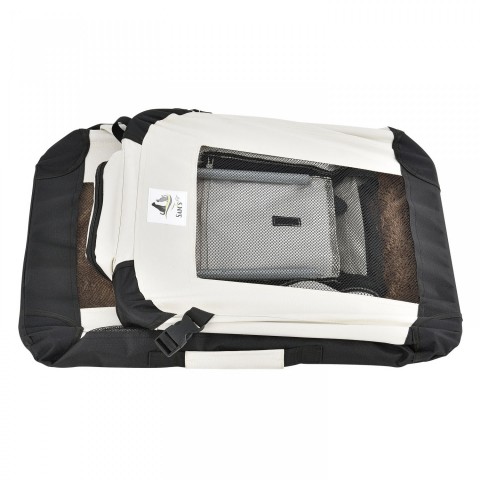 Přepravní box pro psy Lassie 70 x 52 x 50 cm | krémový č.4