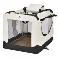 Přepravní box pro psy Lassie 82 x 58 x 58 cm | krémový č.2