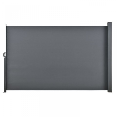 Venkovní boční markýza na zastínění terasy 200 x 300 cm | tmavě šedá č.3