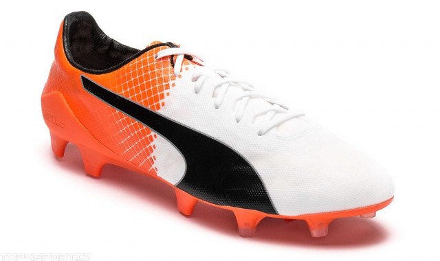 Kopačky Puma evoSPEED SL II FG 10366203 | Black - Whitte - Red | velikost 44 (US 10,5 / UK 9,5) č.4