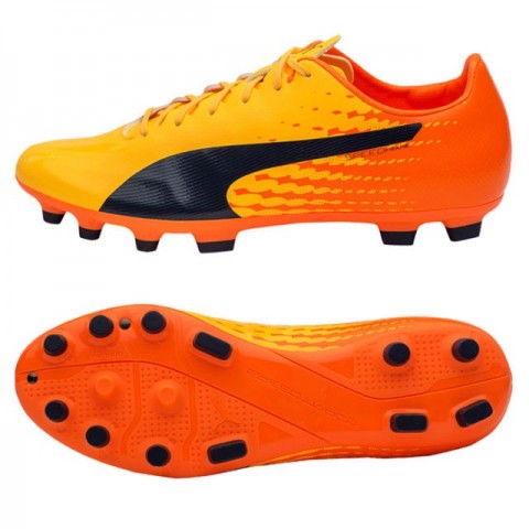 Kopačky lisovky Puma evoSPEED 17 SL-S AG 10401203 | Orange - Blue | velikost 42 (US 9 / UK 8) č.2
