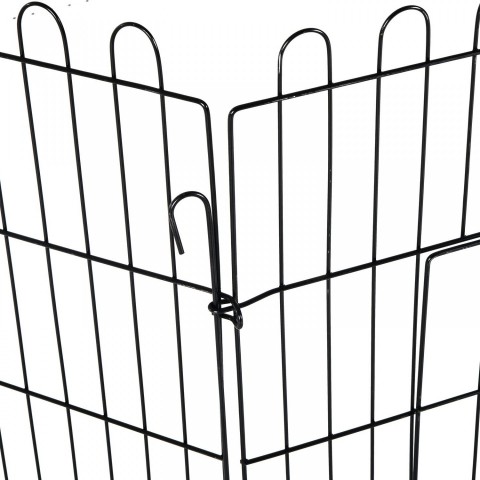 Kovová ohrádka pro štěňata 71 x 76 cm č.7