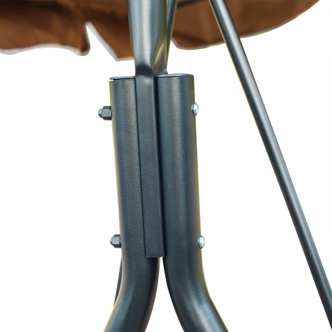 Zahradní houpačka Hollywood | světle hnědá č.6