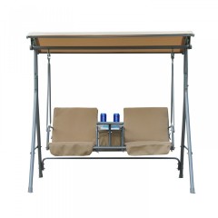 Zahradní houpačka Hollywood | béžová č.2