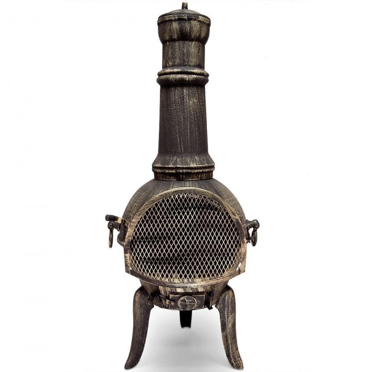 Zahradní litinový krb Chimenea