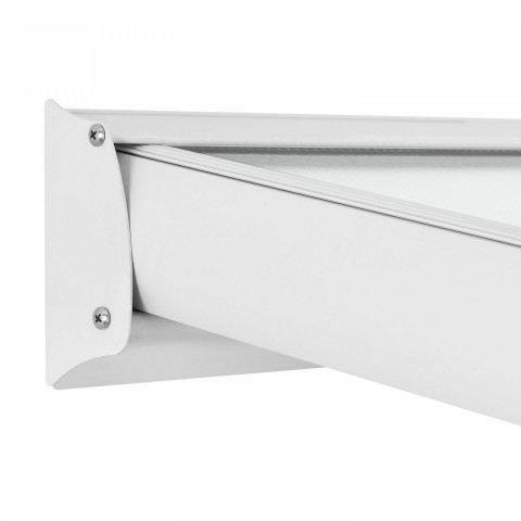 Zahradní hliníková pergola s polykarbonátem 4 x 3 m | bílá č.6