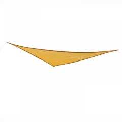 Stínící plachta proti slunci 5 x 5 x 5 m HDPE | béžová č.3