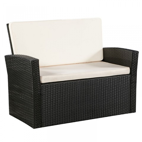 Zahradní polyratanová sestava Salvador | černá č.3