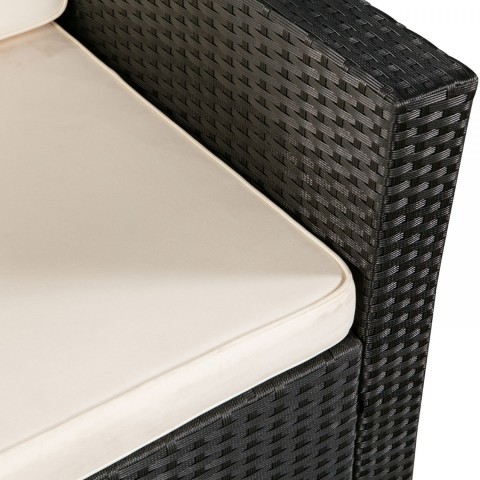 Zahradní polyratanová sestava Salvador | černá č.5