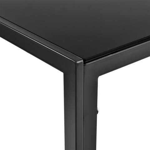 Jídelní stůl Manhattan L 105 x 60 x 75 cm | černý č.3