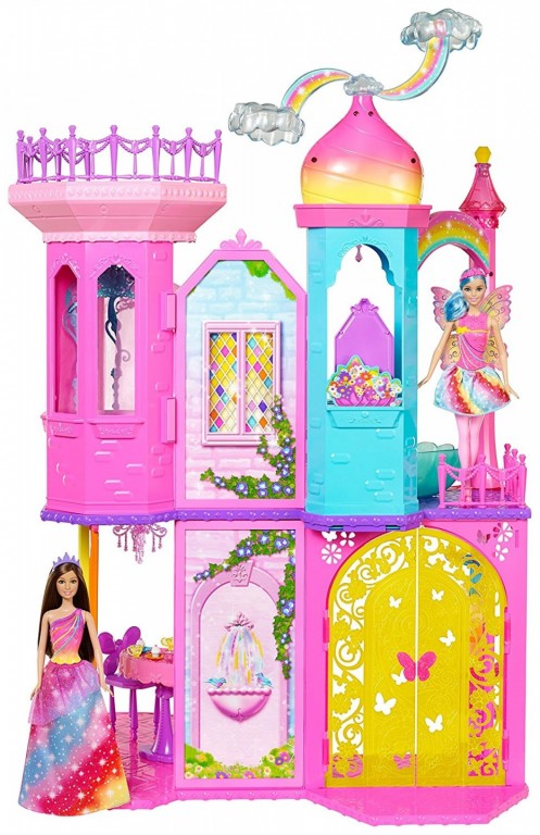 Mattel Barbie Kouzelná dvířka Velký princeznin zámek