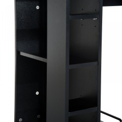 Kancelářský PC stůl 120 x 60 x 75 cm | černý č.3