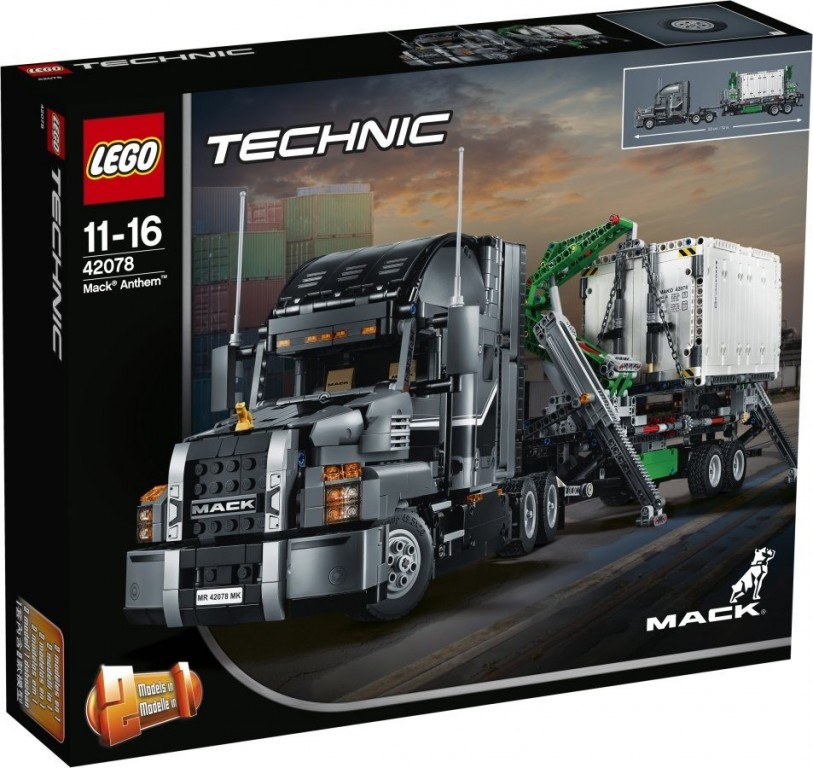 LEGO Technic 42078 Mack kamion