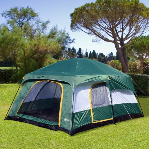 Rodinný stan pro 4-8 osob 410 x 310 x 225 cm | zelený č.7