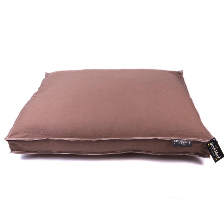 Luxusní pelíšek pro psa Lex & Max Tivoli 120 x 80 cm | hnědý