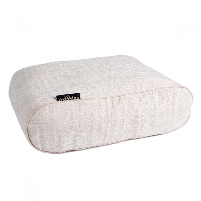 Luxusní pelíšek pro psa Lex & Max Chic 90 x 60 cm | béžový