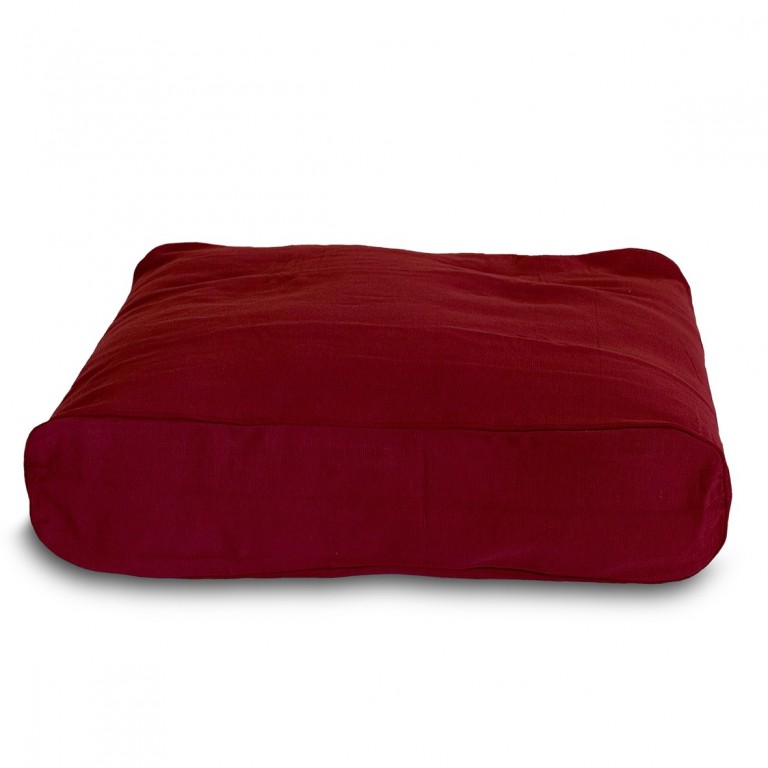 Luxusní pelíšek pro psa Lex & Max Professional 90 x 60 cm | vínový