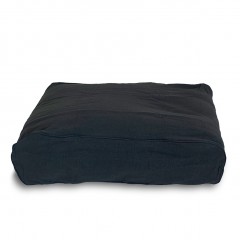 Luxusní potah na pelech pro psa Lex & Max Professional 120 x 80 cm | černý