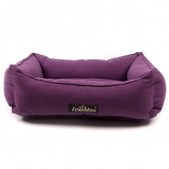 Luxusní pelíšek pro psa Lex & Max Tivoli 40 x 50 cm | fialový č.1