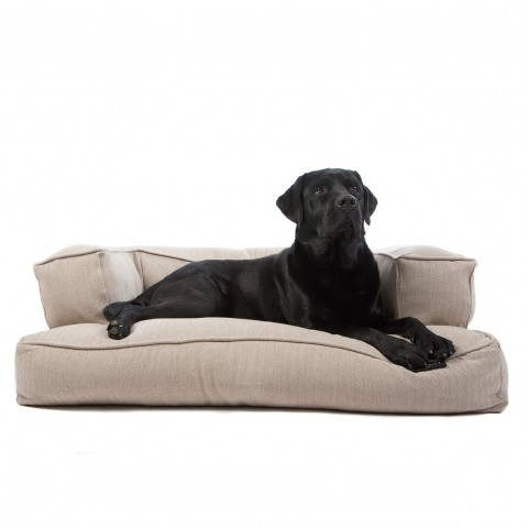 Luxusní pohovka pro psa Lex & Max Boutique 115 x 75 x 35 cm | béžová č.2