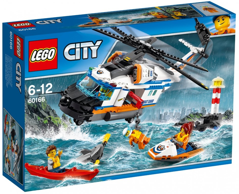 LEGO City 60166 Výkonná záchranářská helikoptéra