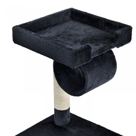 Škrabadlo pro kočky 141x75x40 cm | antracit č.5