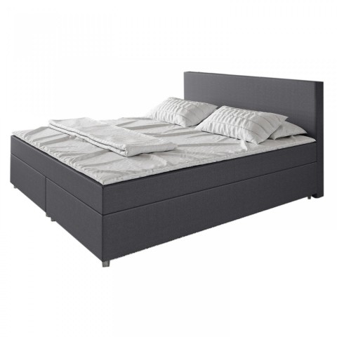 Postel Box Spring Austin 180 x 200 cm | tmavě šedá č.6
