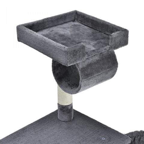 Škrabadlo pro kočky 141x75x40 cm | šedé č.5