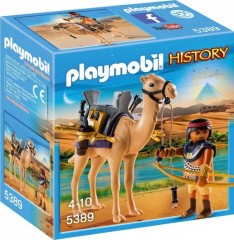 Playmobil 5389 Egyptský bojovník s velbloudem č.1