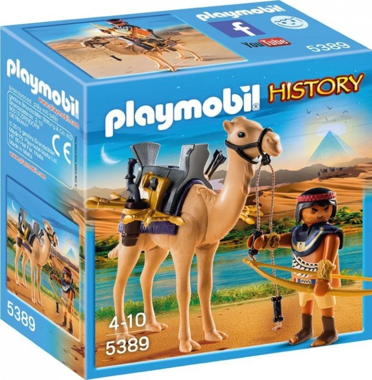 Playmobil 5389 Egyptský bojovník s velbloudem