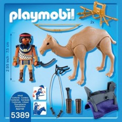 Playmobil 5389 Egyptský bojovník s velbloudem č.3
