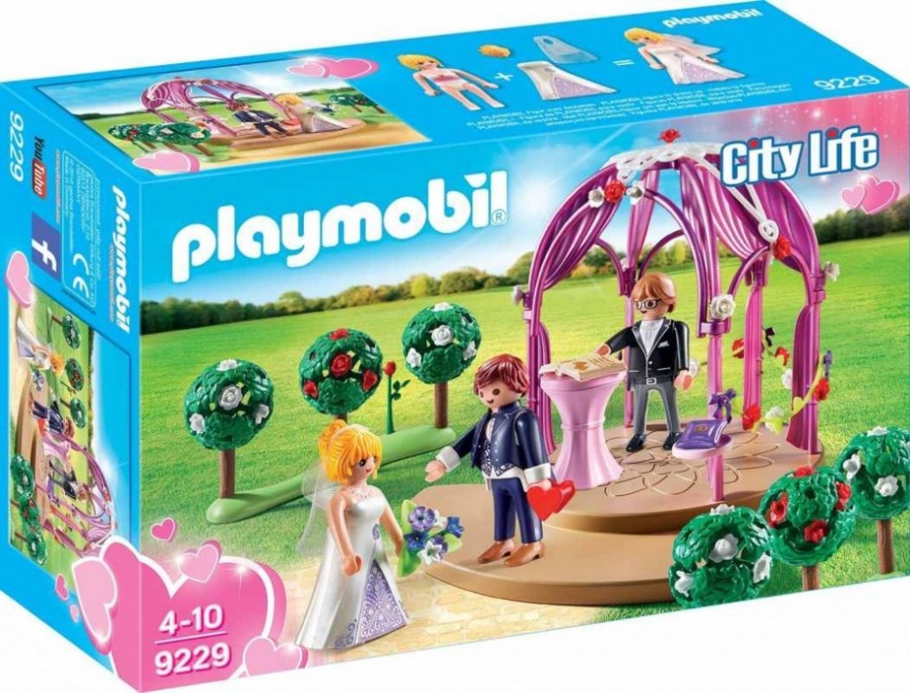 Playmobil 9229 Svatební altánek s nevěstou a ženichem