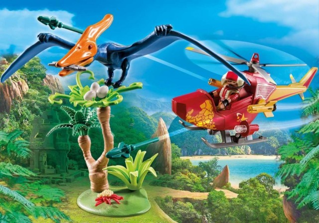 Playmobil 9430 Vrtulník s Pterodactylem č.2