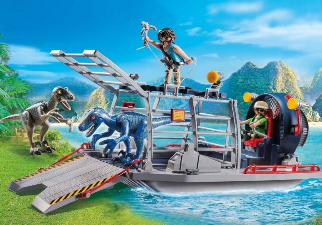 Playmobil 9433 Člun s klecí na dinosaury č.2