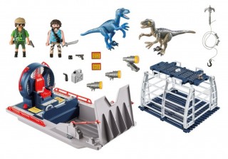 Playmobil 9433 Člun s klecí na dinosaury č.3