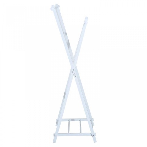 Stojan na oblečení kovový | bílý č.3