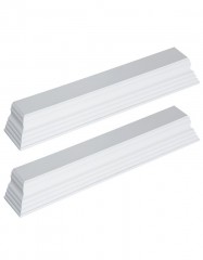 Nástěnná police 2-dílný set | bílá č.3