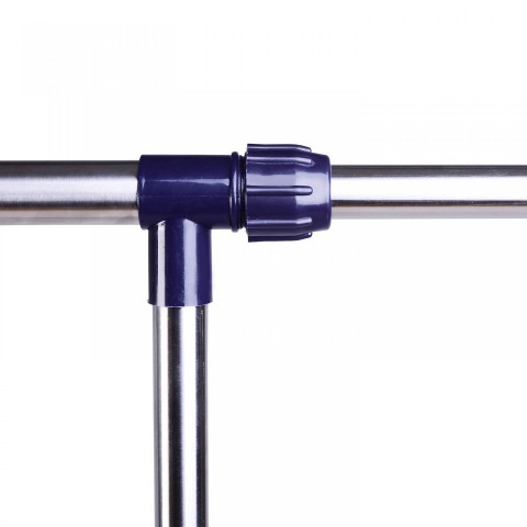 Stojan na oblečení výškově nastavitelný | nerez č.4