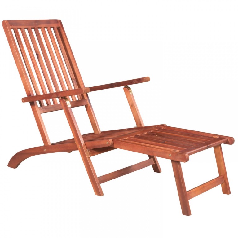 Zahradní lehátko Sila | masivní akáciové dřevo