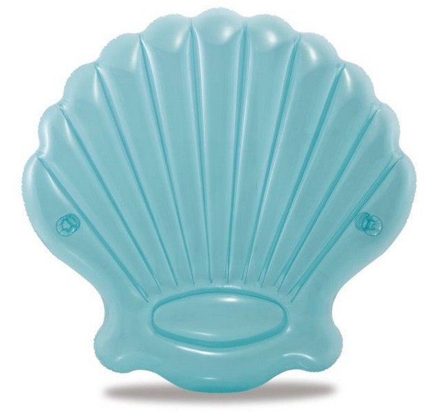 Nafukovací lehátko do vody Intex Mušle