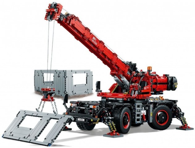 LEGO Technic 42082 Terénní jeřáb č.4