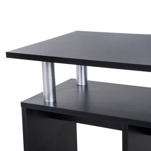 Pojízdná kuchyňská skříňka Olivia | černá č.2