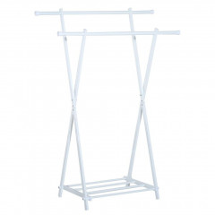 Stojan na oblečení kovový | bílý