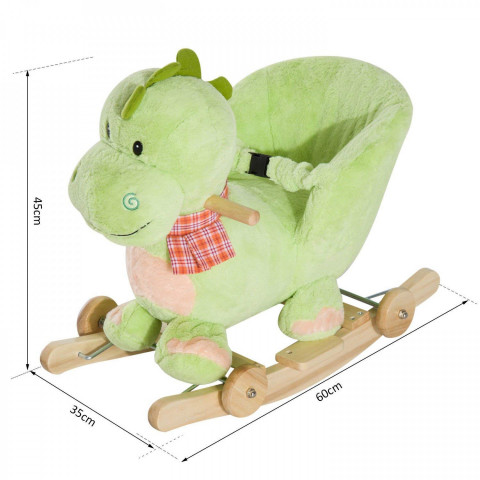 Houpací zvířátko dráček s kolečky č.6