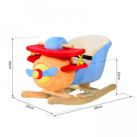Houpací letadélko se zvuky č.5