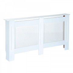 Kryt na radiátor 152 cm MDF | bílý č.1