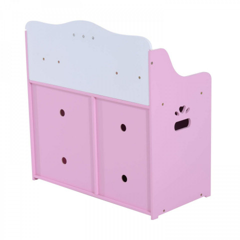 Dětská dřevěná kuchyňka Party s příslušenstvím | růžová č.5